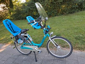 GAZELLE BLOM moederfiets met kinderzitjes  beschikbaar voor biedingen