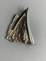 Z117 Prachtige zilveren TEKA broche, 4 tot 7 cm, Ophalen of Verzenden, Zo goed als nieuw, X