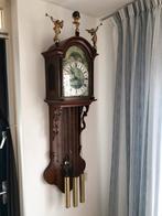 Antieke Friese staartklok met engelen, Ophalen of Verzenden