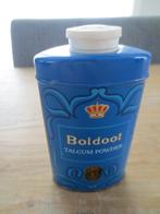 Boldoot: Blik Talcum Powder Engels + Nederlandse tekst.Nieuw, Ophalen of Verzenden, Zo goed als nieuw, Overige typen, Gevuld