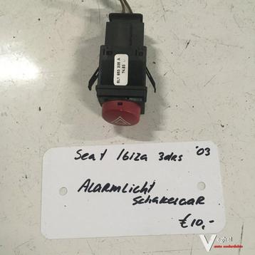 Seat Ibiza 1.4 16v  3drs 2003  Alarmlichtschakelaar 6L1 953  beschikbaar voor biedingen