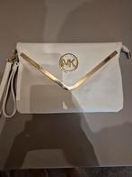 Michael Kors Clutch - Wit, Ophalen of Verzenden, Zo goed als nieuw, Wit, Avondtasje