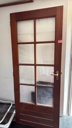 diverse houten deuren te koop, zie beschrijving, Ophalen, 80 tot 100 cm, Binnendeur, Glas