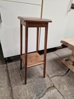 Frans eiken piedestal/ plantentafel/ verhoger, Huis en Inrichting, Woonaccessoires | Zuilen en Pilaren, Ophalen, Zo goed als nieuw