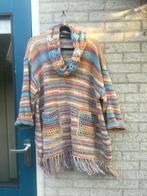 Zelf gebreide TRUI met BIJPASSEND SJAALTJE, NIEUW, mt 40-48, Ophalen of Verzenden, Nieuw, Maat 42/44 (L), Overige kleuren