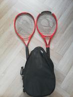 2 Junior Tennisrackets (Head & Artengo) + Tas, Ophalen of Verzenden, Zo goed als nieuw, Racket, Head