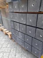 Betonpoer zwart / antraciet met stelplaat (*), Nieuw