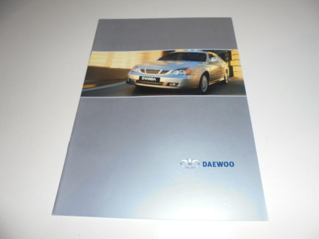 brochure Daewoo Evanda  2003, Verzenden, Nieuw, Overige merken
