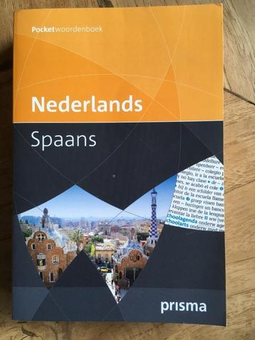 Prisma pocketwoordenboek Nederlands – Spaans beschikbaar voor biedingen