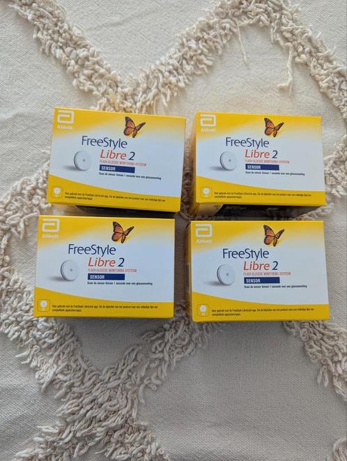 4x sensor freestyle libre 2, Diversen, Verpleegmiddelen, Nieuw, Ophalen of Verzenden