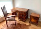 Bureau, stoel, kastje: Spaanse coloniale stijl, ambachtelijk, Antiek en Kunst, Ophalen of Verzenden