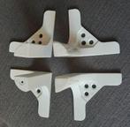 IKEA Nannarp poten wit voor Besta kast 4 stuks, Minder dan 50 cm, Ophalen of Verzenden, Zo goed als nieuw, Metaal