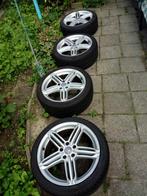 5X112 18 INCH VELGEN MET VREDESTEIN WINTRAC WINTERBANDEN, Ophalen, 18 inch, Gebruikt, Banden en Velgen