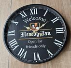 HERTOG JAN klok 'Open for friends only' Ø55CM, Verzamelen, Nieuw, Overige typen, Ophalen of Verzenden, Hertog Jan