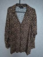 Leuke Greatlooks blouse met luipaardprint - Maat 46, Kleding | Dames, Blouses en Tunieken, Greatlooks, Bruin, Maat 46/48 (XL) of groter