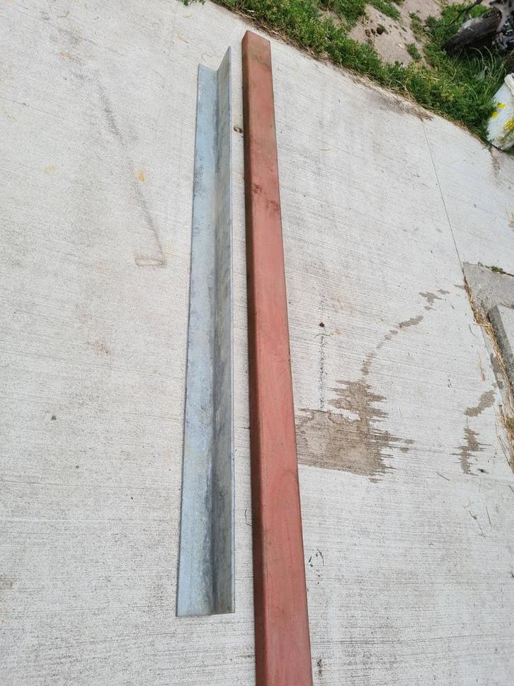 Latei rechthoekprofiel 139x69x6,3mm L 4.22m  menie, Doe-het-zelf en Verbouw, Metalen, Nieuw, IJzer, Ophalen