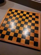 schaakbord dambord 42 bij 42 cm, Een of twee spelers, Gebruikt, Ophalen of Verzenden