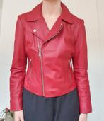 Arma leren rode jas - maat 40, Maat 38/40 (M), Arma, Ophalen of Verzenden, Zo goed als nieuw