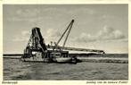 Harderwijk - Aanleg van de nieuwe Polder - 1954 gelopen, Ophalen of Verzenden, 1940 tot 1960, Ongelopen, Gelderland