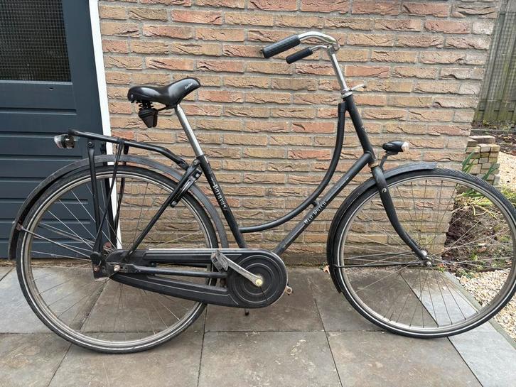 Old dutch oma fiets, Fietsen en Brommers, Fietsen | Dames | Omafietsen, Gebruikt, 56 cm of meer, Ophalen