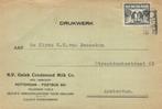 Rotterdam- Briefkaart-NV Galak Condensed Milk Co - 1945, 1940 tot 1960, Gelopen, Zuid-Holland, Verzenden