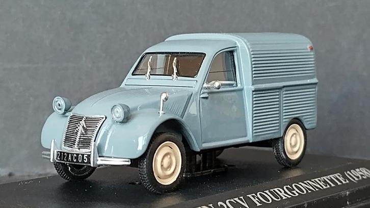 Citroen 2cv Fourgonette 1958 1:43 Altaya ixo Pol, Hobby en Vrije tijd, Modelauto's | 1:43, Nieuw, Auto, Overige merken, Verzenden