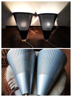 Vintage IKEA Klyka V9811 wandlampjes blauw en grijs '90, Ophalen of Verzenden, Metaal