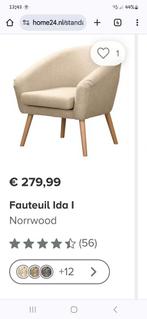 Fauteuil zand kleur, Ophalen, Zo goed als nieuw, Overige kleuren, Eén