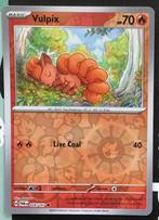 Pokemon - Vulpix (TWM 026) Reverse holo!, Ophalen of Verzenden, Nieuw, Losse kaart, Foil