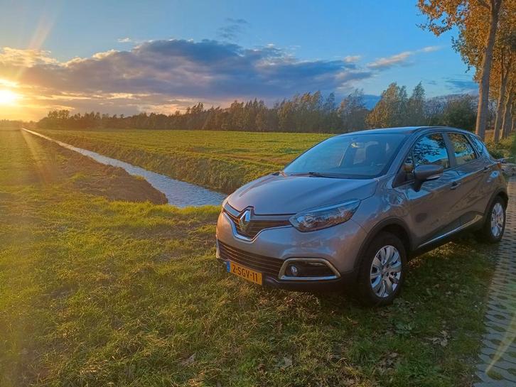 Renault Captur 1.2 TCE 120 EDC 2013 Grijs LEES tekst!, Auto's, Renault, Particulier, Captur, Airbags, Airconditioning, Bluetooth
