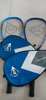 2 stuks Dunlop Powermax Ultimate squashrackets  met hoezen, Ophalen of Verzenden, Zo goed als nieuw, Racket, Met hoes