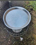 bijzettafel tafel tafeltje rond, Ophalen, Zo goed als nieuw