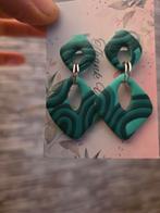 Oorbellen - Stainless steel & polymeer klei, Ophalen of Verzenden