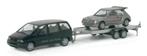 Herpa 23481  Peugeot 806 met aanhanger en Peugeot 205 Turbo, Ophalen of Verzenden, Nieuw, Auto, Herpa