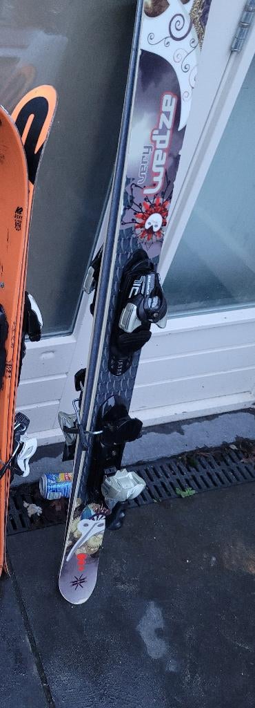 Funski's 1.40 meter, Sport en Fitness, Skiën en Langlaufen, 140 tot 160 cm, Gebruikt, Carve, Skiën