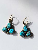 Native American oorbellen, Sieraden, Tassen en Uiterlijk, Ophalen of Verzenden, Zo goed als nieuw, Zilver, Zilver