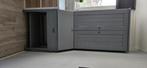 Secretaire - grijs geverfd, Huis en Inrichting, Kasten | Secretaires, Ophalen, Gebruikt