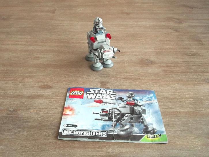 lego star wars microfighters 75075 at at (2015), Kinderen en Baby's, Speelgoed | Duplo en Lego, Gebruikt, Lego, Complete set, Ophalen of Verzenden