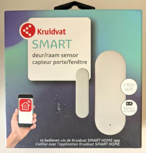 Tuya Smart deur/raam sensor by Kruidvat nieuw., Doe-het-zelf en Verbouw, Alarmsystemen, Nieuw, Detector, Sensor of Melder, Raam of Deur