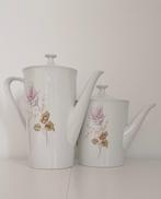 Brocante theepot en koffiepot (set), Ophalen of Verzenden