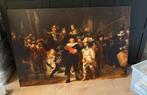 Nachtwacht Schilderij 120x80, Antiek en Kunst, Kunst | Schilderijen | Klassiek, Ophalen