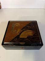 Mooie retro Japanse / Chinese Lakdoos Adv # -2, Antiek en Kunst, Kunst | Niet-Westerse kunst, Ophalen