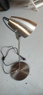 Tafel lamp rvs bureau lamp met led ikea, Huis en Inrichting, Lampen | Tafellampen, Ophalen of Verzenden, Gebruikt, Minder dan 50 cm