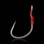 Mustad Game Jigging Ruthless Short Single Assist Hooks., Ophalen of Verzenden, Nieuw, Haak
