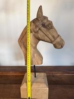 Light & Living houten beeld paard, Huis en Inrichting, Woonaccessoires | Overige, Ophalen of Verzenden, Zo goed als nieuw