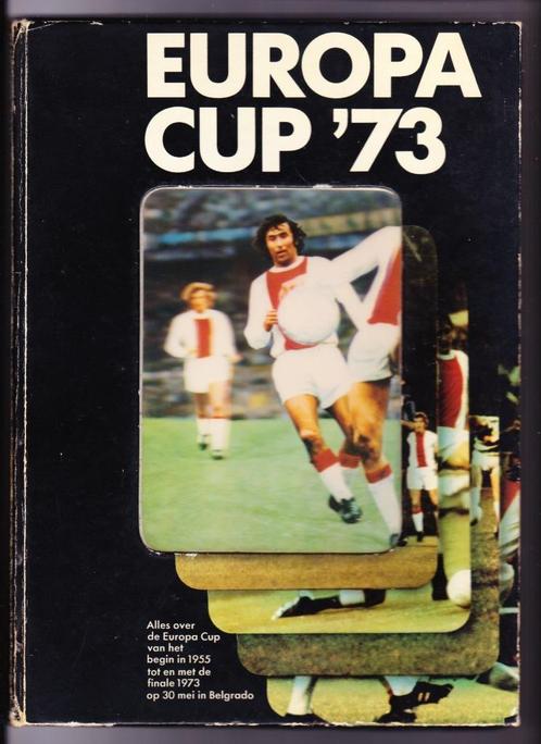 Europacup '73 een lees-, plaatjes en plakboek, Verzamelen, Sportartikelen en Voetbal, Gebruikt, Boek of Tijdschrift, Ophalen of Verzenden