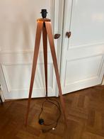 Rosé Gouden Driepoot Tripod Lamp standaard - 130cm, Ophalen, 100 tot 150 cm, Zo goed als nieuw, Metaal