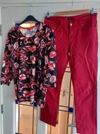 Leuke set - Broek WE, Top Lea H - Maat L, Kleding | Dames, Ophalen of Verzenden, Zo goed als nieuw, Maat 42/44 (L)