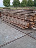 Houten balken, Gordingen, Houtenbalk voor € 10,00 per balk!, Doe-het-zelf en Verbouw, Hout en Planken, Ophalen, Gebruikt, 50 mm of meer