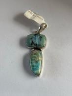Handgemaakte Larimar Edelsteen Hanger, Overige voorstellingen, Blauw, Nieuw, Ophalen of Verzenden